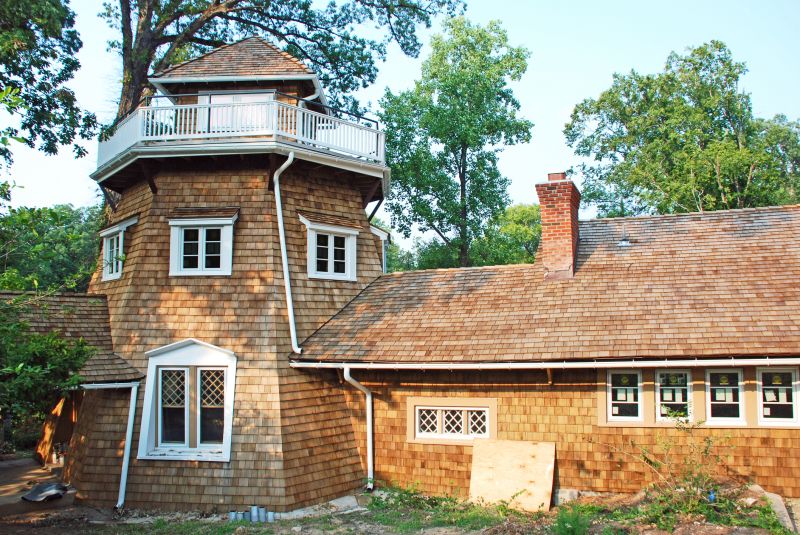 Cedar Roof Replacement detail