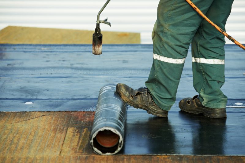 Rubber Roof Repair detail