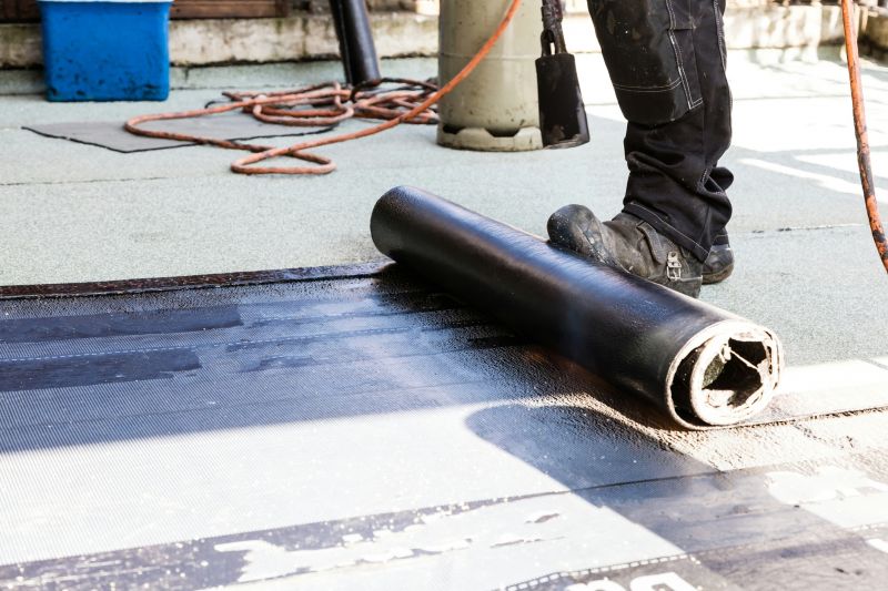Tar Roof Installation detail