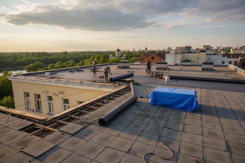 Tpo Roof Replacement detail